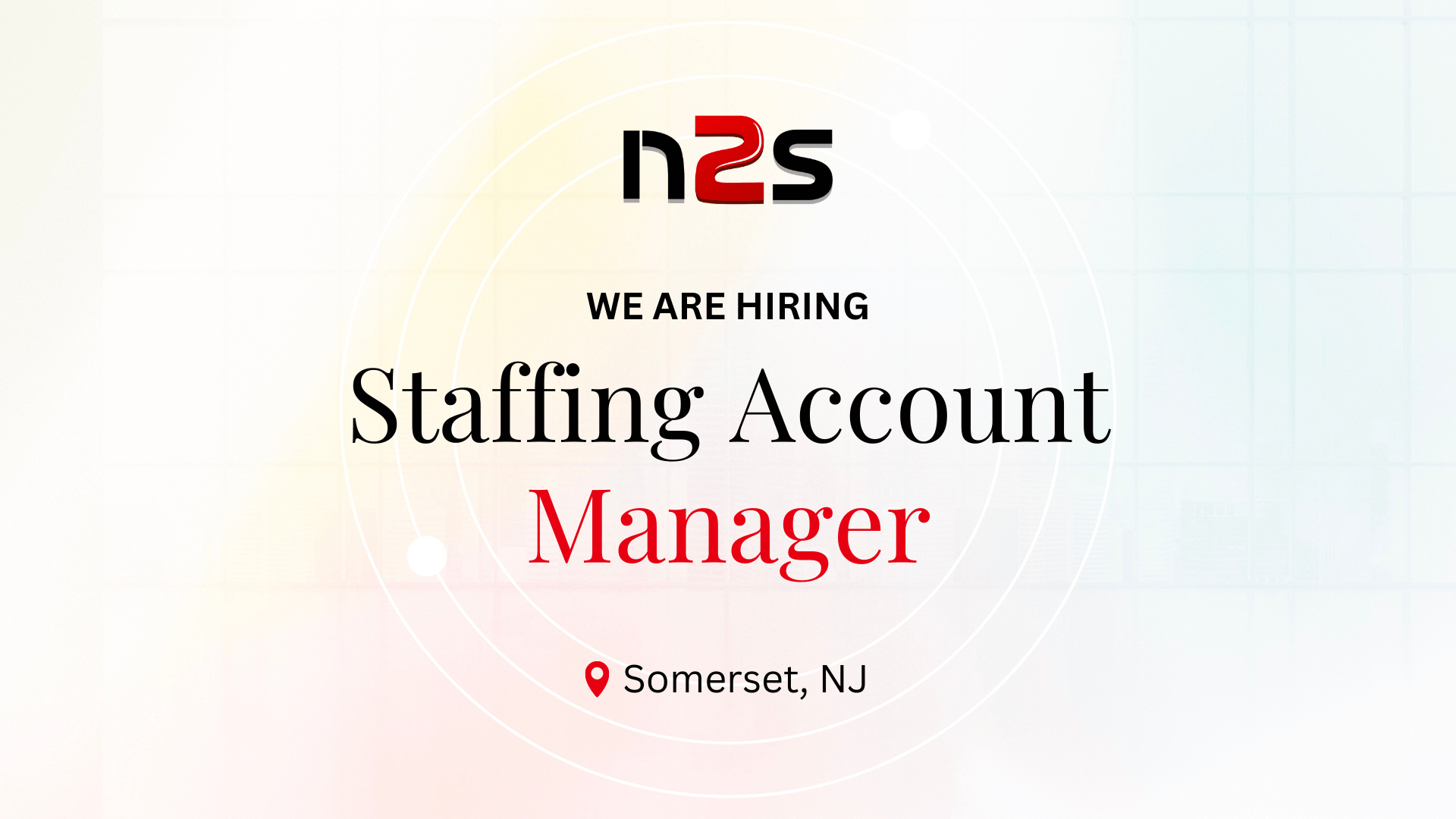 Staffing Account Manager Job Opportunity in Somerset, NJ Net2Source